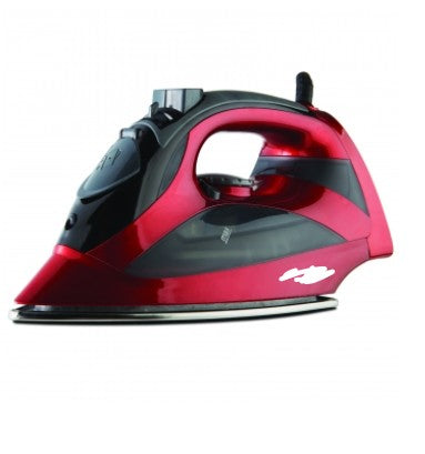 Steam Iron With Auto Shut-OFF - Red