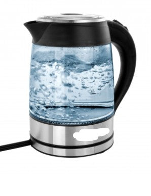 1.8Lt. Glass Body and Stainless Steel Electric Tea Kettle