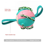 Assorted Dog Soccer Ball Interactive Pet Toys Foldable Ball Molar Toy Outdoor Training Ball for Puppy Dog Chew Dog Accessories