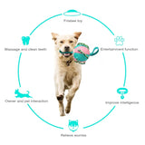 Assorted Dog Soccer Ball Interactive Pet Toys Foldable Ball Molar Toy Outdoor Training Ball for Puppy Dog Chew Dog Accessories