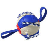 Assorted Dog Soccer Ball Interactive Pet Toys Foldable Ball Molar Toy Outdoor Training Ball for Puppy Dog Chew Dog Accessories