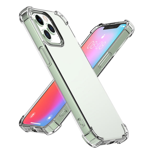 Shockproof Clear Phone Case Soft TPU Transparent Phone Cover Anti-Shock Ultra-Thin Phone Case Cover Fit for iPhone 14/14Plus/14Pro/14Pro Max/13/13Pro/