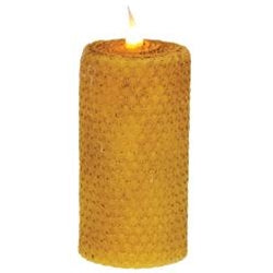 Wrapped Honeycomb LED Pillar, 2