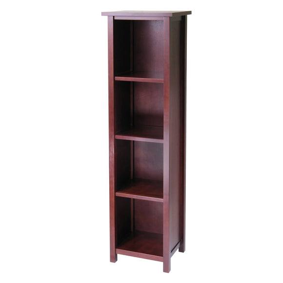 Milan Storage Shelf or Bookcase 5-Tier; Tall
