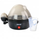 7-Egg Electric Egg Cooker in Black