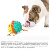 Multi-Functional Pet Vocal Dog Toy Squeaking, Leaking Food, Teeth Grinding, Bounce