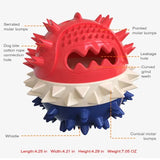 Multi-Functional Pet Vocal Dog Toy Squeaking, Leaking Food, Teeth Grinding, Bounce