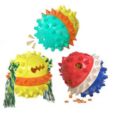 Multi-Functional Pet Vocal Dog Toy Squeaking, Leaking Food, Teeth Grinding, Bounce