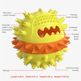 Multi-Functional Pet Vocal Dog Toy Squeaking, Leaking Food, Teeth Grinding, Bounce