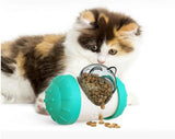 Portable Pet Chew Toy Tumbler, Puzzle Slow Food Leakage Ball, Cat Dog Food Dispenser Slow Feeder