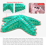 Sea Star Shaped Dog Toothbrush with Sound Pet Teeth Grinding Toy Dog Sound Toy-Assorted