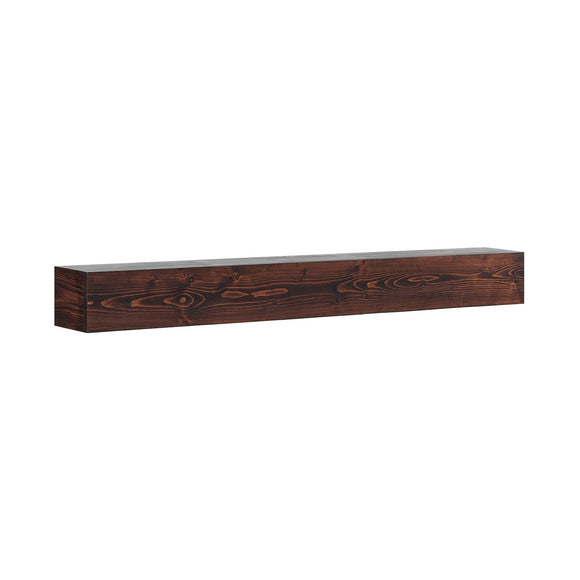 Fireplace Mantel Wood Shelf Floating Rustic Fireplace Mantel 60
