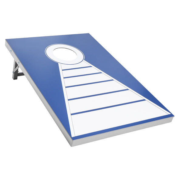 3x2ft Cornhole Set Portable Corn Hole Toss Game Board Aluminum with 8 Bean Bags