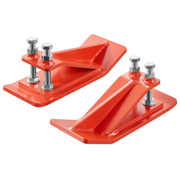 Tractor Bucket Protector 2PCS Heavy Duty Bucket Edge Protectors (Orange)