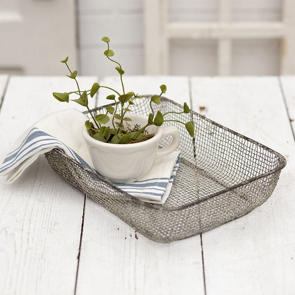 Woven Wire Table Basket - Box of 2