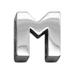 3/8"" (10mm) Chrome Plated Charms M""