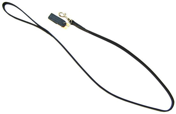 [Pack of 2] - Circle T Leather Lead  - 4' Long - Black 4' Long x 5/8
