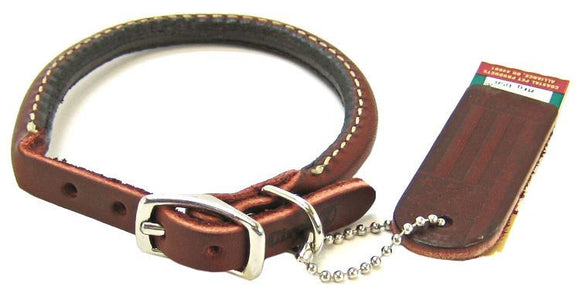 [Pack of 3] - Circle T Latigo Leather Round Collar 12