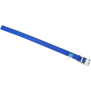 [Pack of 3] - Coastal Pet Double Nylon Collar - Blue 18" Long x 1" Wide