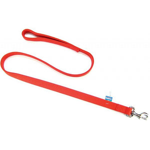 [Pack of 3] - Coastal Pet Double Nylon Lead - Red 48" Long x 1" Wide