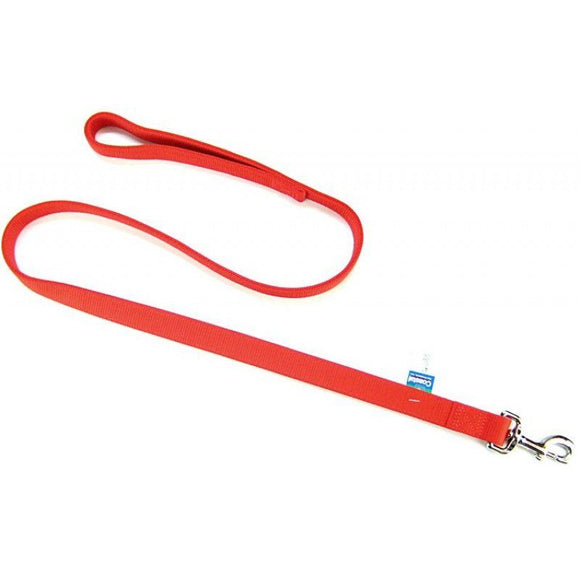 [Pack of 3] - Coastal Pet Double Nylon Lead - Red 48