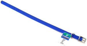 [Pack of 4] - Coastal Pet Single Nylon Collar - Blue 10" Long x 3/8" Wide