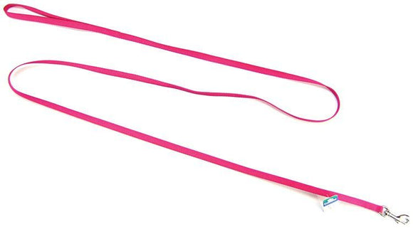 [Pack of 4] - Coastal Pet Nylon Lead - Pink Flamingo 6' Long x 3/8