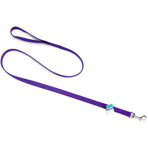 [Pack of 4] - Coastal Pet Nylon Lead - Purple 4' Long x 5/8" Wide