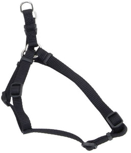 [Pack of 3] - Tuff Collar Comfort Wrap Nylon Adjustable Harness - Black X-Small (Girth Size 12"-18")