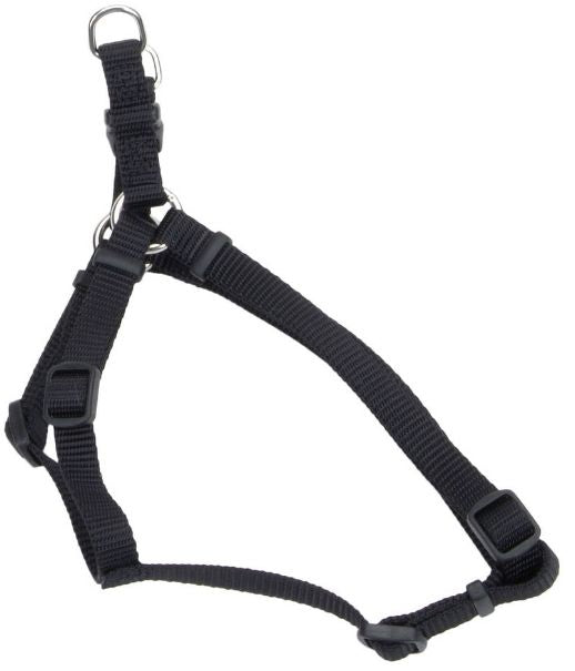 [Pack of 3] - Tuff Collar Comfort Wrap Nylon Adjustable Harness - Black X-Small (Girth Size 12