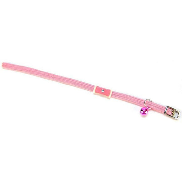 [Pack of 4] - Li'l Pals Collar With Bow - Pink 6