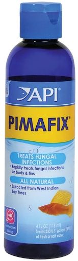 [Pack of 4] - API PimaFix Antifungal Fish Remedy 4 oz Bottle (Treats 236 Gallons)