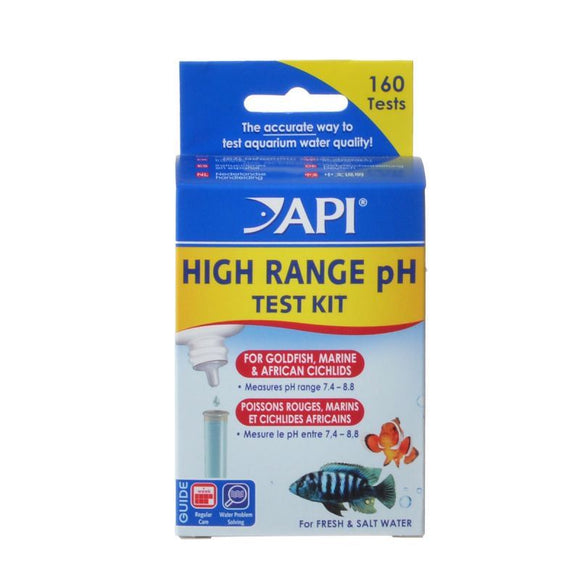 [Pack of 4] - API pH High Range Test Kit FW & SW 160 Tests