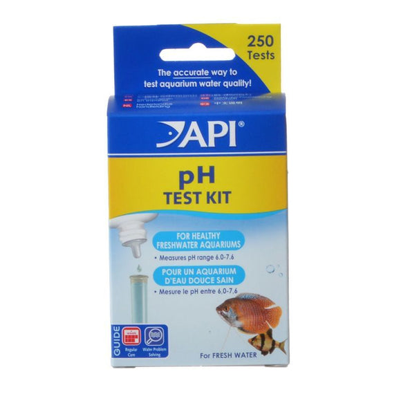 [Pack of 4] - API Freshwater  PH Kit Mini 250 Tests