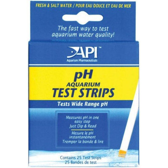 [Pack of 3] - API pH Test Strips 25 Strips