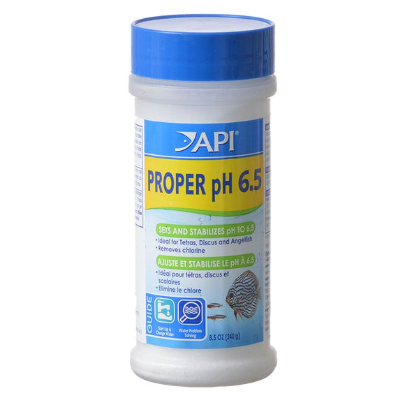 [Pack of 3] - API Proper pH Adjuster for Aquariums pH 6.5 - 240 Gram Jar