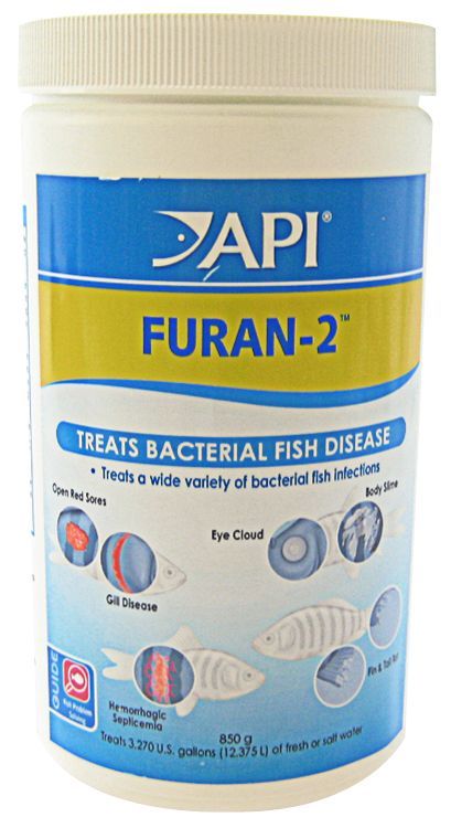 API Furan-2 Powder Anti-Bacterial Fish Medication 850 Grams