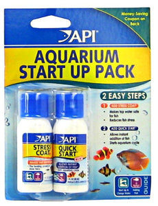 [Pack of 4] - API Aquarium Start Up Pack 1 oz - 2 Bottles