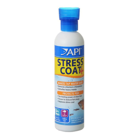 [Pack of 4] - API Stress Coat Plus 8 oz (Treats 474 Gallons)