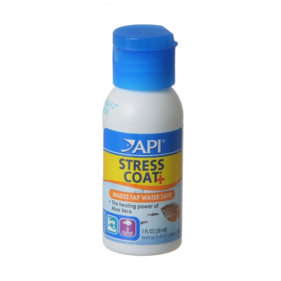 [Pack of 4] - API Stress Coat Plus 1 oz (Treats 60 Gallons)