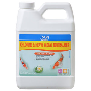[Pack of 2] - PondCare Chlorine & Heavy Metal Neutralizer 32 oz (Treats 19;200 Gallons)