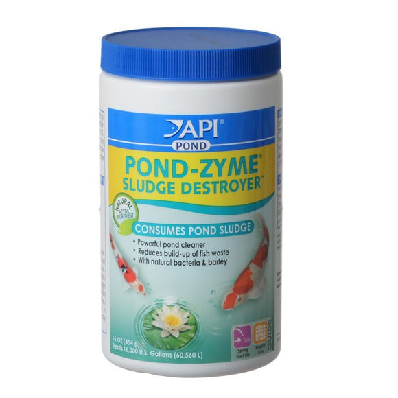 [Pack of 2] - PondCare Pond Zyme with Barley Heavy Duty Pond Cleaner 1lb (Treats 16;000 Gallons)