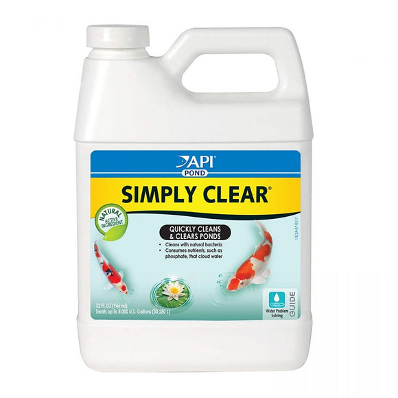 [Pack of 2] - PondCare Simply-Clear Pond Clarifier 32 oz (Treats 8;000 Gallons)