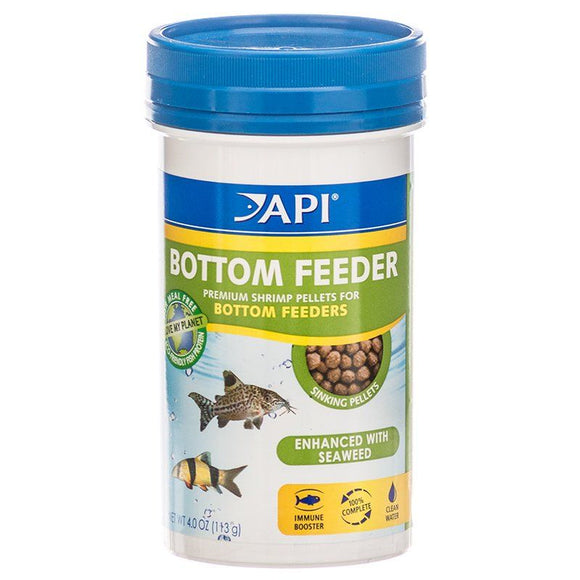 [Pack of 4] - API Bottom Feeder Premium Shrimp Pellet Food 4 oz