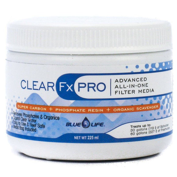 [Pack of 3] - Blue Life Clear FX Pro Filter Media 225 ml
