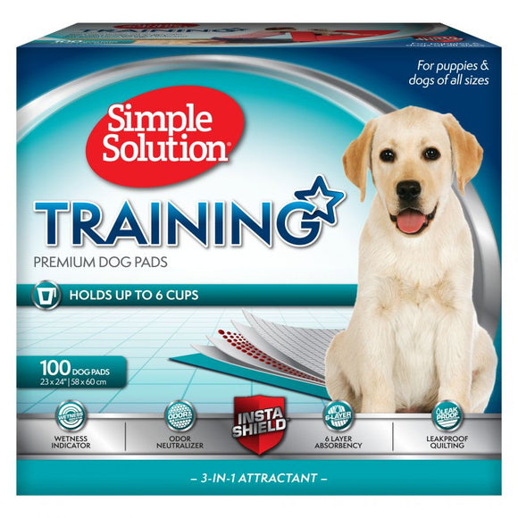Simple Solution Training Premium Dog Pads 24