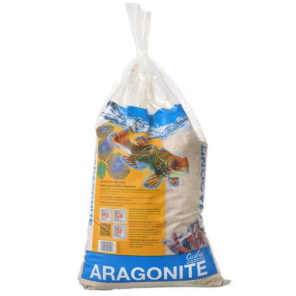 CaribSea Dry Aragonite Seafloor Special Grade Reef Sand 40 lbs