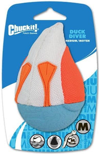 [Pack of 3] - Chuckit Amphibious Duck Diver Water Toy Medium - 2.25" Diameter (1 Pack)