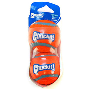 [Pack of 4] - Chuckit Tennis Balls Medium Ball - 2.25" Diameter (2 Pack Sleeve)