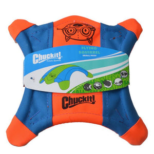 [Pack of 3] - Chuckit Flying Squirrel Toss Toy Small - 9" Long x 9" Wide